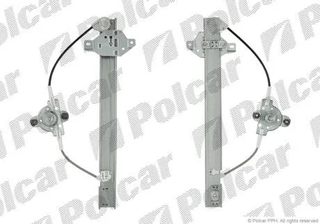 Склопідйомник ручної Polcar 4005PSM3