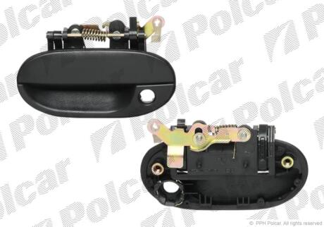 Ручка зовнішня дверей передніх лівих Polcar 4005Z41