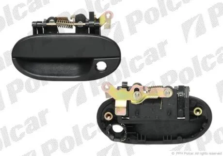 Ручка зовнішня дверей передніх лівих Polcar 4005Z41