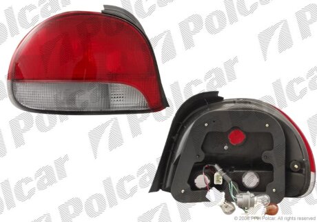 Ліхтар задній HYUNDAI ACCENT, 98- Polcar 4006881E