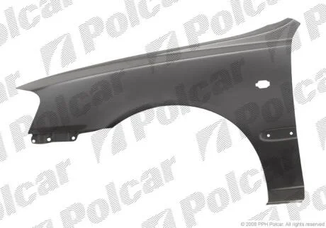 Крило переднє правий Polcar 400702