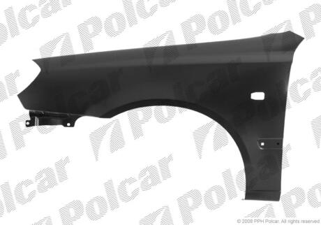 Крило переднє ліве Hyundai Accent, 2003- Polcar 400801