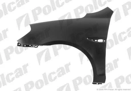 Крило переднє праве Hyundai ACCENT, 206- Polcar 400902