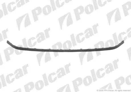 Спойлер бампера переднього Hyundai ACCENT, 206- Polcar 400925
