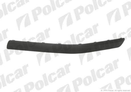 Молдинг бампера правий Polcar 4014076