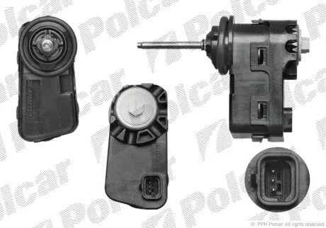 Моторчик фари, I30, 03.07-03.12 Polcar 4015099