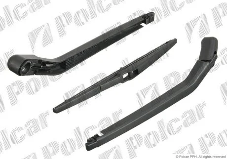 Важіль склоочисника, I20, 10.08- Polcar 4017RWT1