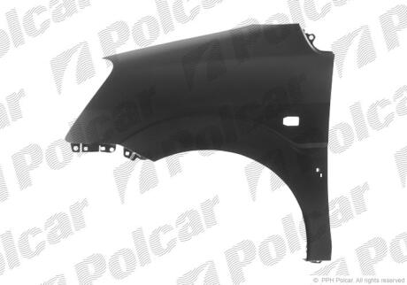 Крило переднє правий Polcar 403702