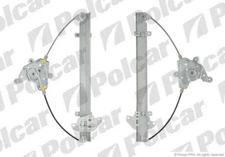 Склопідйомник електричний без електромотора Polcar 4040PSG2