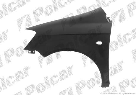 Крило переднє HYUNDAI GETZ Polcar 404202