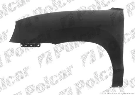 Крило переднє правий Polcar 405002