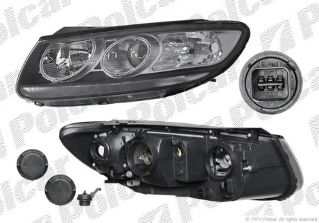 Фара основна, SANTA FE, 06.09- Polcar 405209E