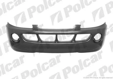 Бампер передній Polcar 406207