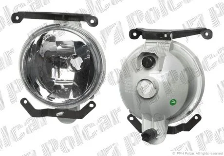 Фара передня, H-100, 01.04- Polcar 406829E