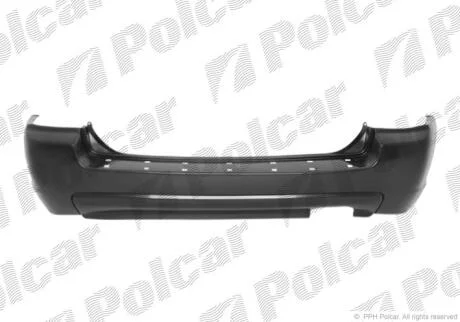 Бампер задній Polcar 410396