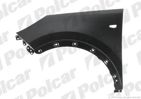 Крило переднє праве Kia SPORTAGE, 2010- 410402-1 Polcar 4104021