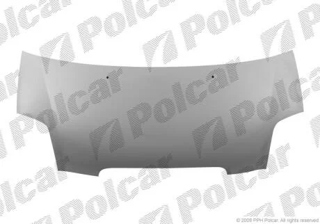 Капот KIA PICANTO, 04- Polcar 410603