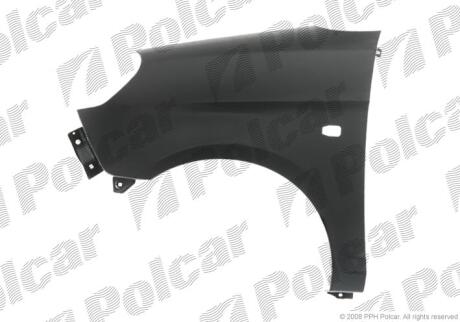 Крило переднє правий Polcar 410702