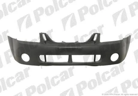 Бампер передній Kia Cerato, 2004- Polcar 411307