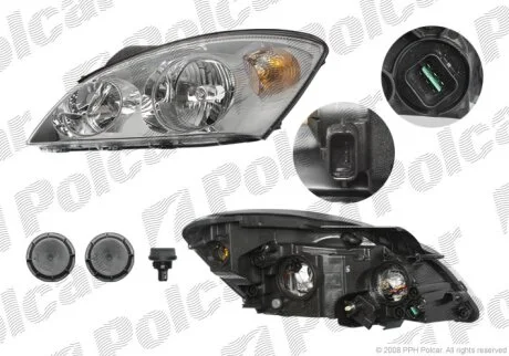 Фара основна, CEED, 10.06-08.09 Polcar 411410E