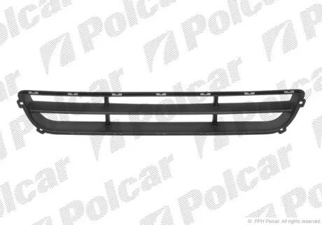 Решітка в бампер середня Polcar 411427
