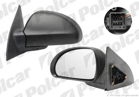 Дзеркало зовнішнє лівий Polcar 4114514E