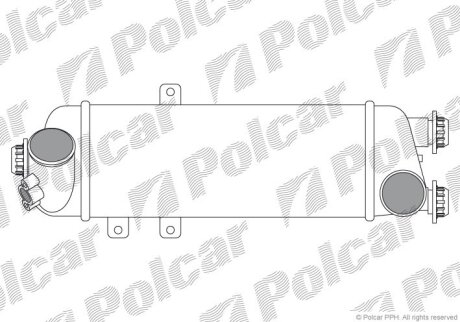 Радіатор повітря (інтеркулери), CEED SW (ED), 07.07 Polcar 4114J81