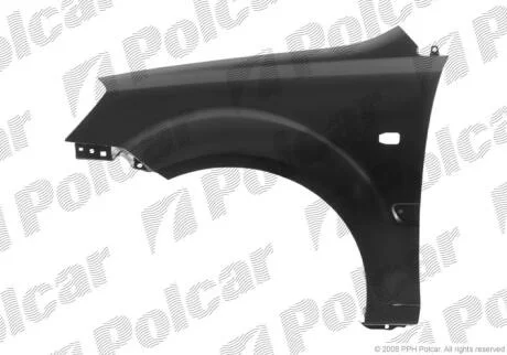 Крило переднє лівий Polcar 411701