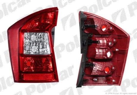Лівий задній ліхтар KIA Carens 2006-2013 DEPO Polcar 414887E