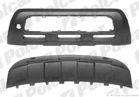 Накладка бампера Polcar 4165075