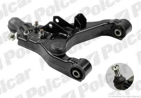 Важіль лівий, KIA SORENTO 03- Polcar 4170372K