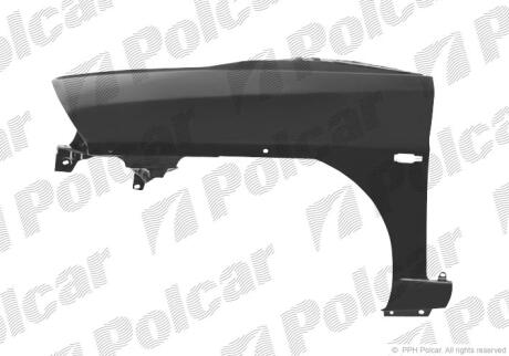 Крило переднє лівий Polcar 4202011