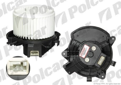 Вентилятор кабіни, LANCIA DELTA / FIAT BRAVO Polcar 4208NU3X