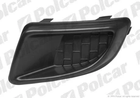 Решітка в бампері правий Polcar 4217272