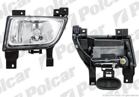 216-2005R-UE, B25G-51-680C ТУМАНКА ПЕР R Polcar 450930E