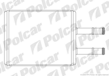 Радіатор обігріву, 626 92-97/626 WAGO Polcar 4516N81