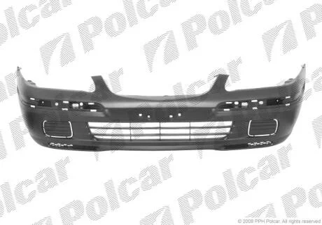 Бампер передній MAZDA 626, 97- Polcar 451707