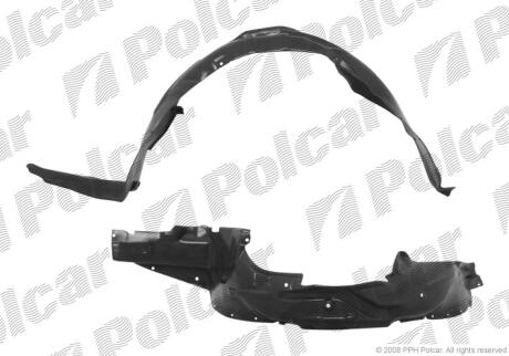 Підкрилок правий Polcar 4517FP1
