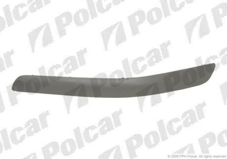 Молдинг бампера правий Polcar 4518076
