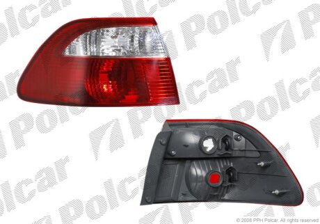 216-1958L-UE, GG2M-51-160A, GG2M-51-180A ФОНАРЬ ЗАДН. НАРУЖ. L Polcar 451887E