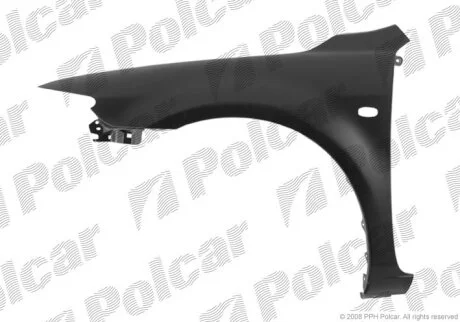 Крило переднє правий, MAZDA 6 02- Polcar 451902J