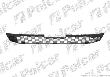 Решітка в бампері MAZDA 6, 02-07 Polcar 4519275