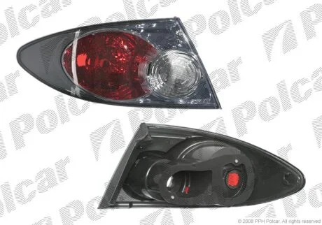 Ліхтар задній MAZDA 6, 02-07 Polcar 4519885E