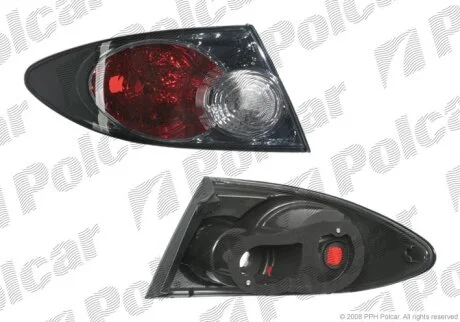 Ліхтар задній, MAZDA 6, 02-07 Polcar 4519886E