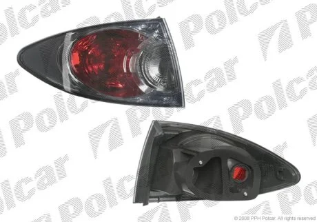 Ліхтар задній, MAZDA 6, 02-07 Polcar 4519887E