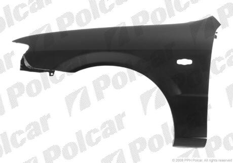 Крило переднє MAZDA 323, 01- Polcar 454001
