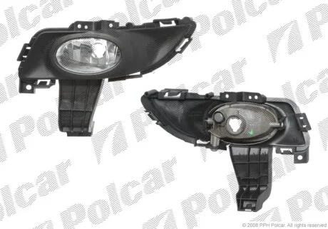 Фара передня, MAZDA 3, 04-09 Polcar 4541302E