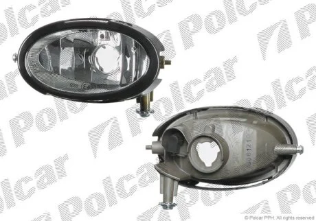 Фара передня, MAZDA 3, 04-09 Polcar 4541303E