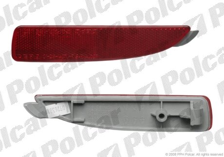 Відбивач, MAZDA 3, 04-09 Polcar 4541981