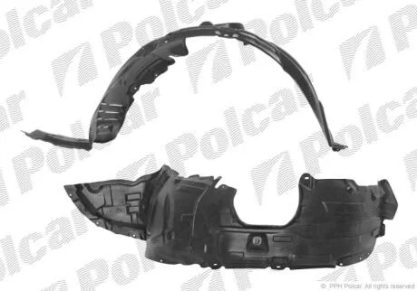 Підкрилок лівий Polcar 4541FL1
